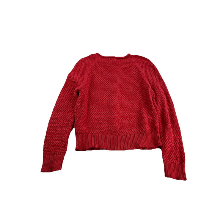 Womens Lauren Ralph Lauren Size Medium Red Knitted Sweater