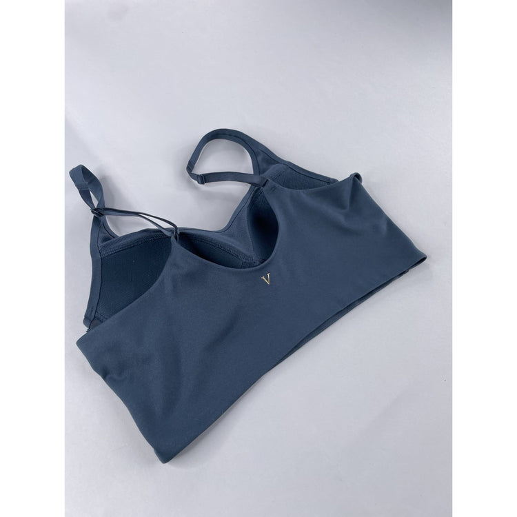 Womens Victoria’s Secret Blue Padded Sports Bra Size Large