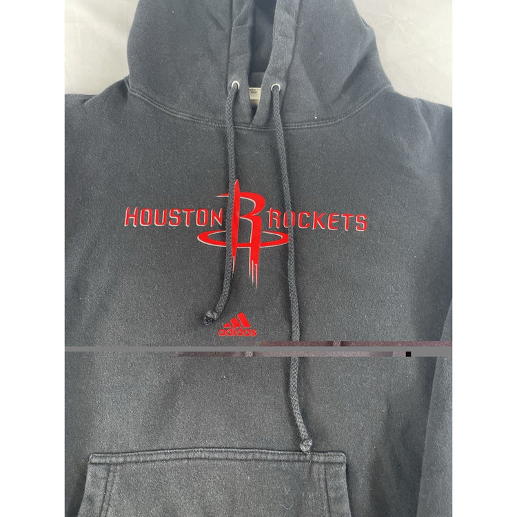 Mens Adidas Black Houston Rockets Hoodie Size Small