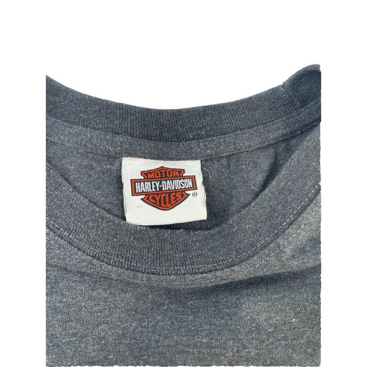 Mens Harley Davidson Gray Sleeveless Shirt Size M