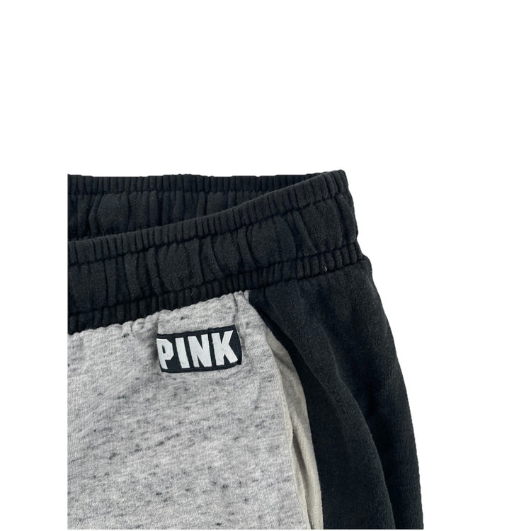 Women’s PINK Victoria Secret Gray&Black Baggy Sweatpants Size M