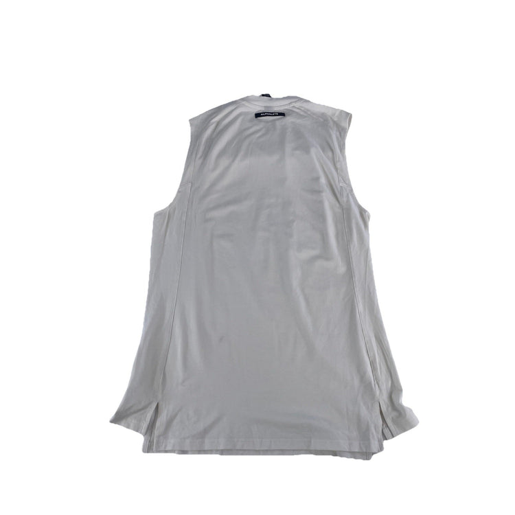 Mens Alphalete White Sleeveless Training Tank Shirt Size L