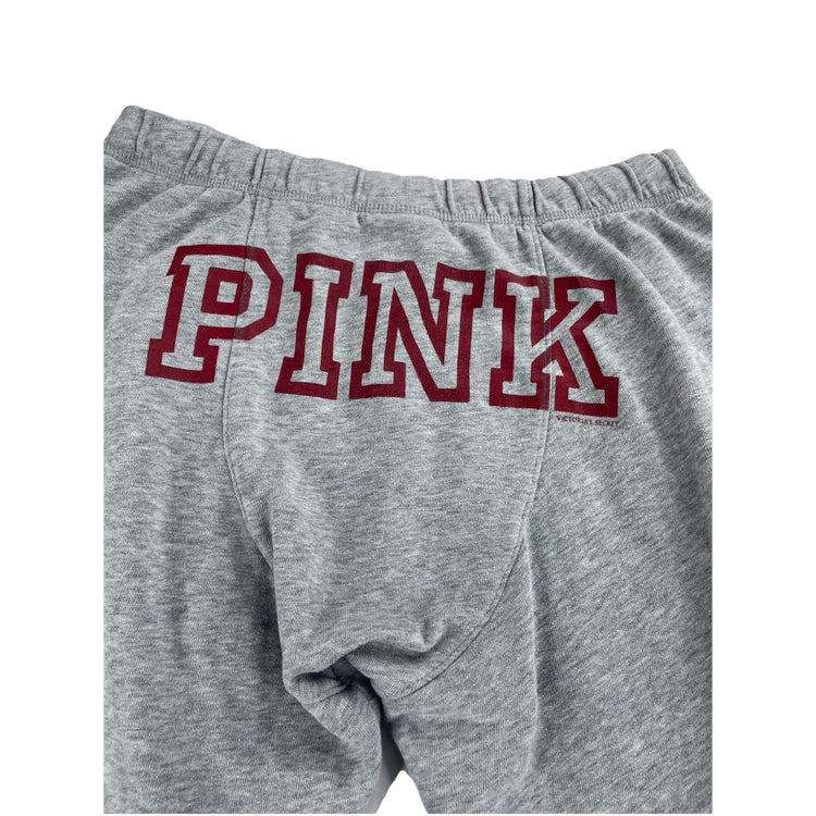 Womens Victoria’s Secret PINK Grey ‘The Univ. Of Oklahoma’ Sweatpants Size XS