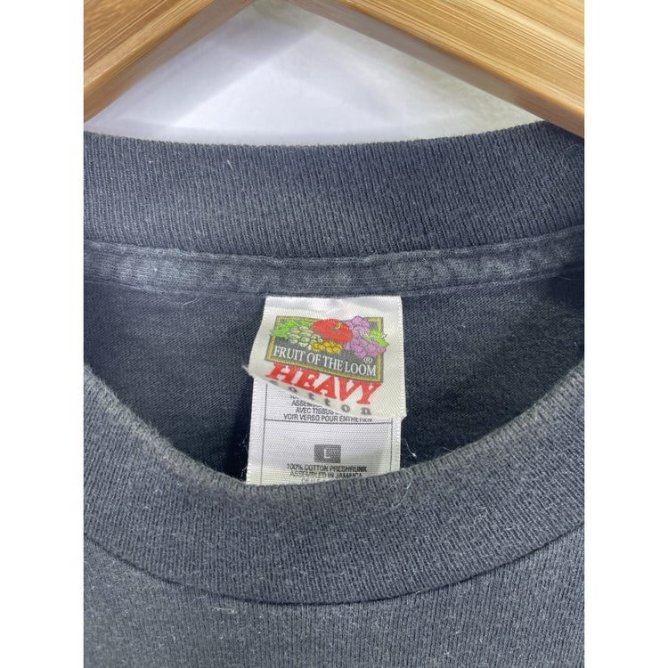 Men’s VTG 1996 Black Hills South Dakota Jackson Hole Graphic T Shirt Sz L