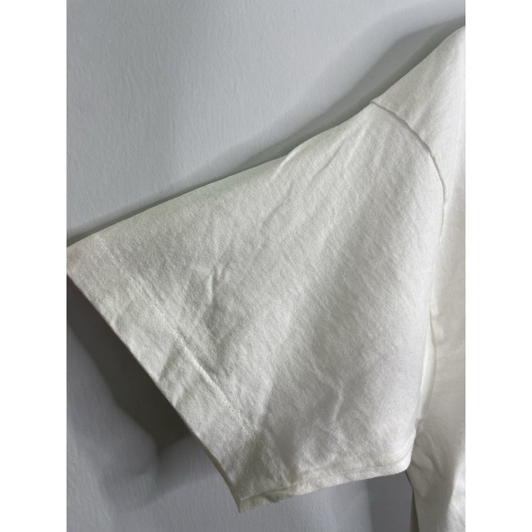 Vintage 1990s Oldies 94.5 FM KLDE The Beatles Men’s White Radio Promo T-Shirt XL