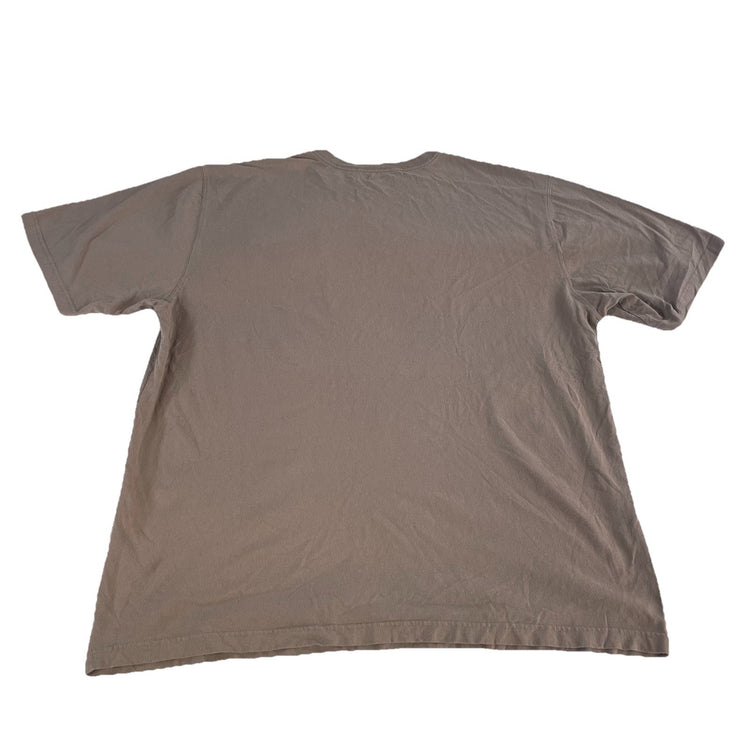 Mens Carhartt Light Brown Loose Fit T-Shirt Size 2Xl