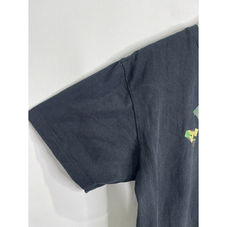 Men’s A Bathing Ape Bape ABC Camo College Black T Shirt Sz Large