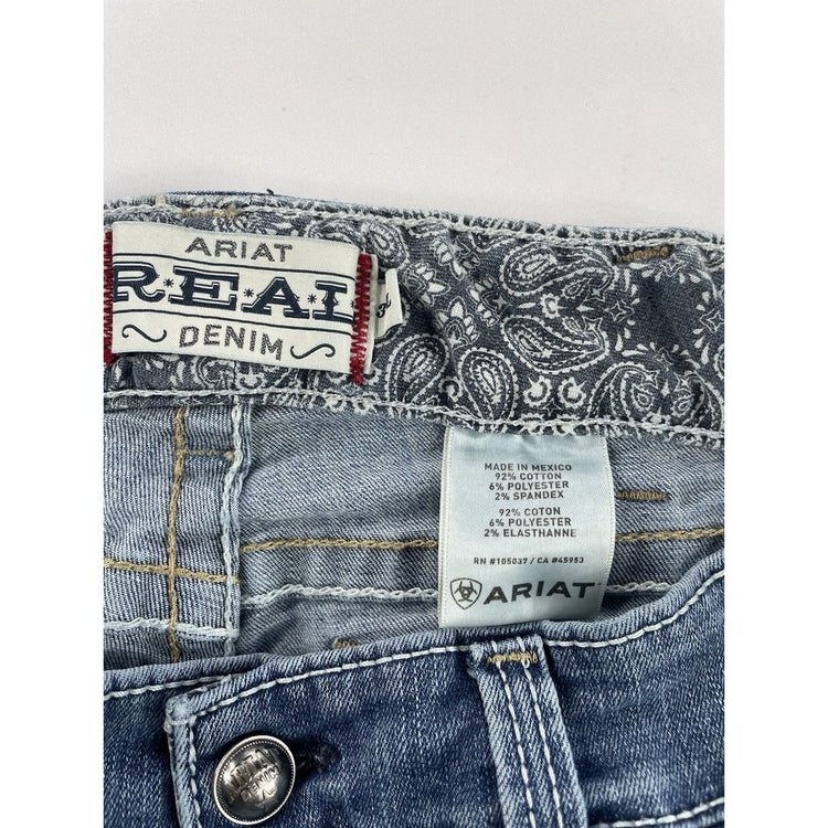 Women’s Ariat REAL Denim Regular Bootcut Jeans Size 31