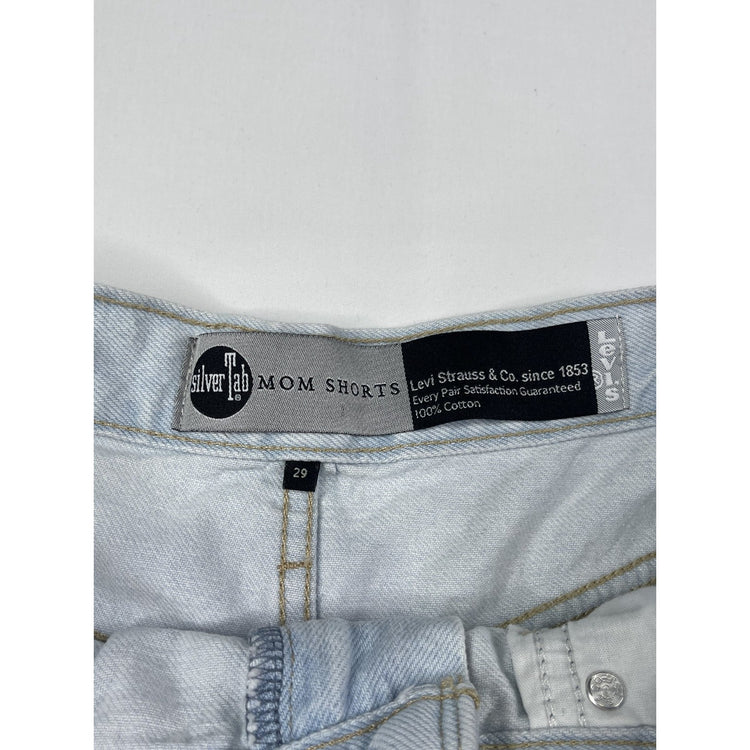 Womens Levis Silvertab "Mom Shorts" 29