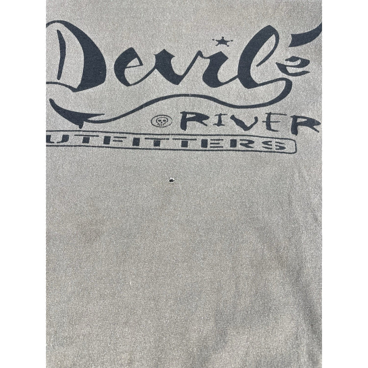 Mens Devils River Outfitters Brown T Shirt Size XL
