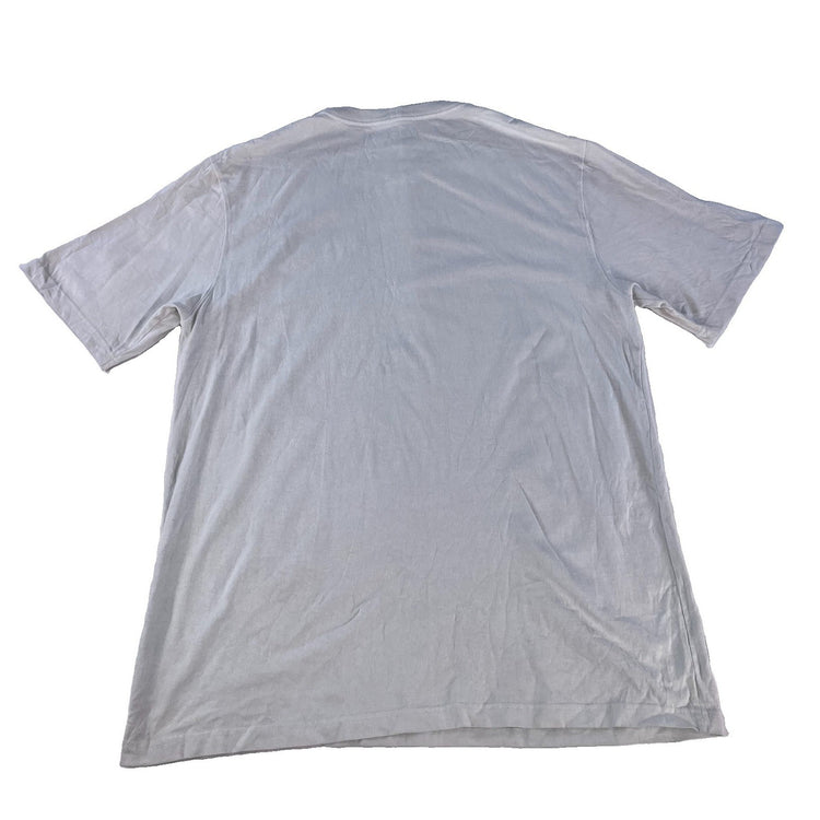 Mens Carhartt Distressed White Loose Fit Pocket Short Sleeve Shirt XL Tall