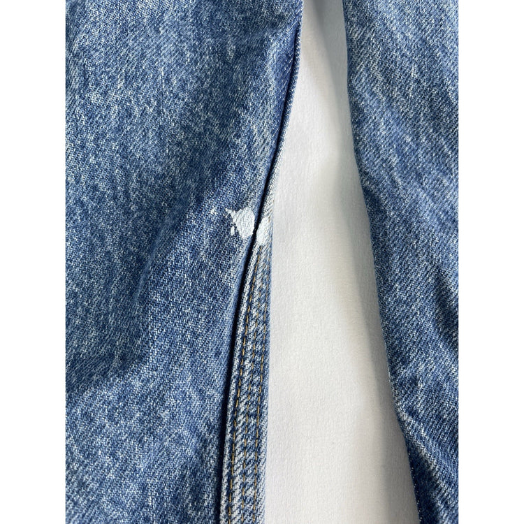 Mens Carhartt Relaxed Fit Medium Wash Blue Jeans Size 38x30