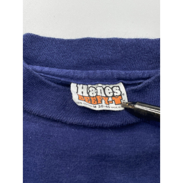 Men’s Vintage Hanes Beefy T ‘eleu T Shirt Size M