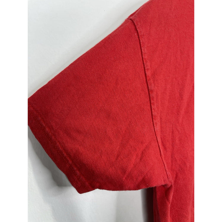 Men’s VTG Dale Earnhardt Jr Shirt Red NASCAR Racing Budweiser #8 T Shirt Sz M