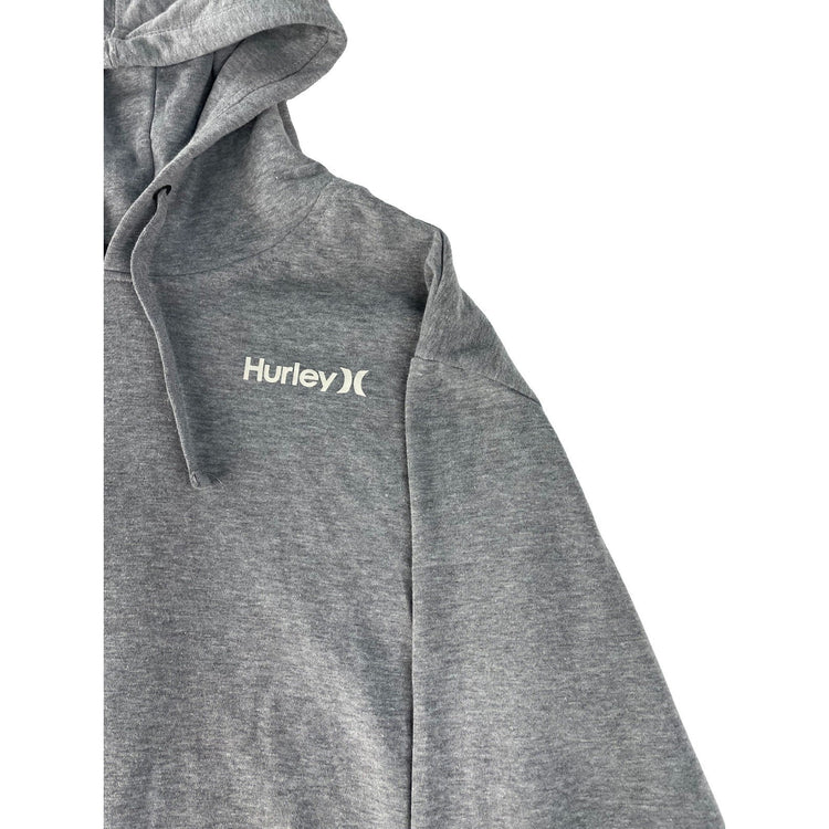 Mens Hurley Gray Hoodie Size Medium