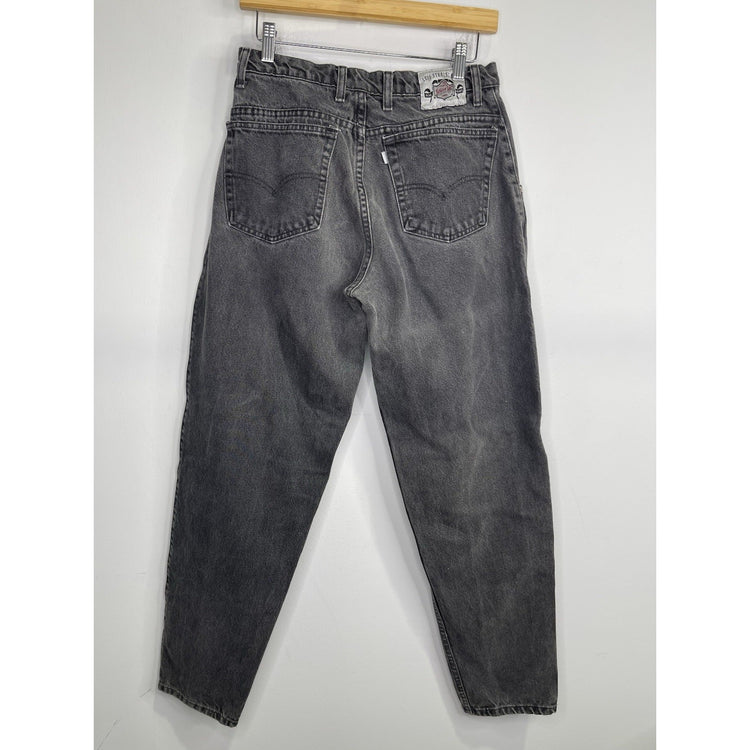 Vintage Y2k Levis Silvertab Baggy Jeans Black Skater Wide Leg Size True 34x34