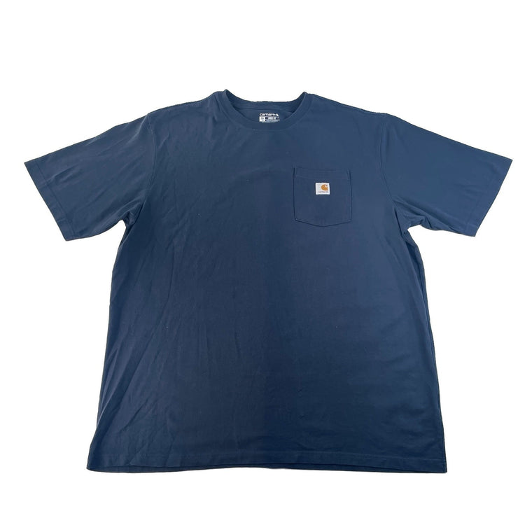 Mens Carhartt Black Loose Fit Short Sleeve T Shirt Size 2XL