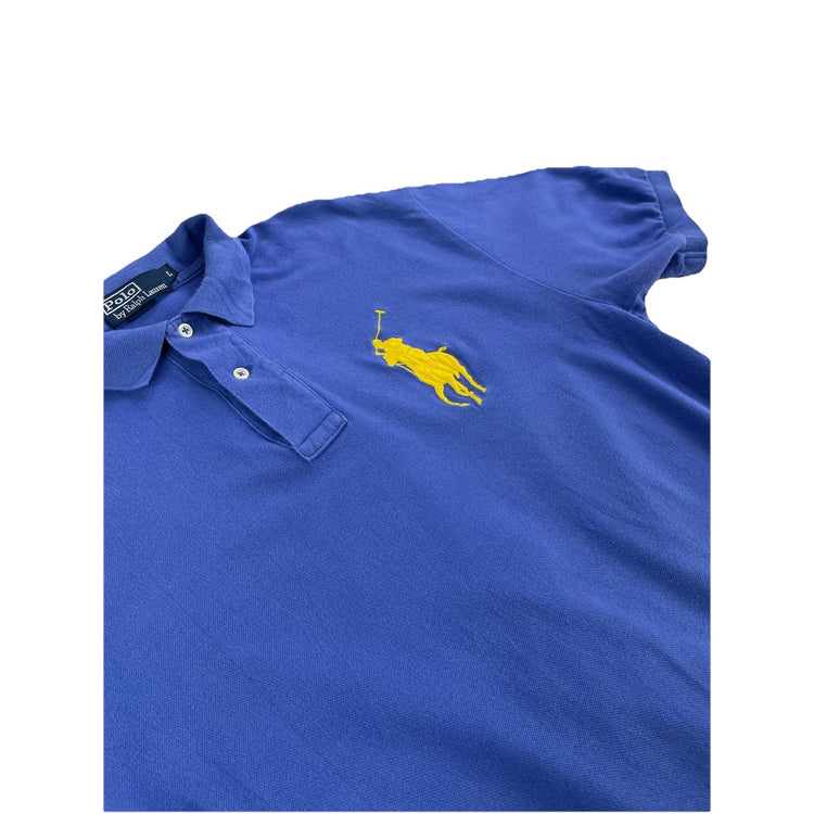Mens Ralph Lauren Size Large Blue Polo T Shirt