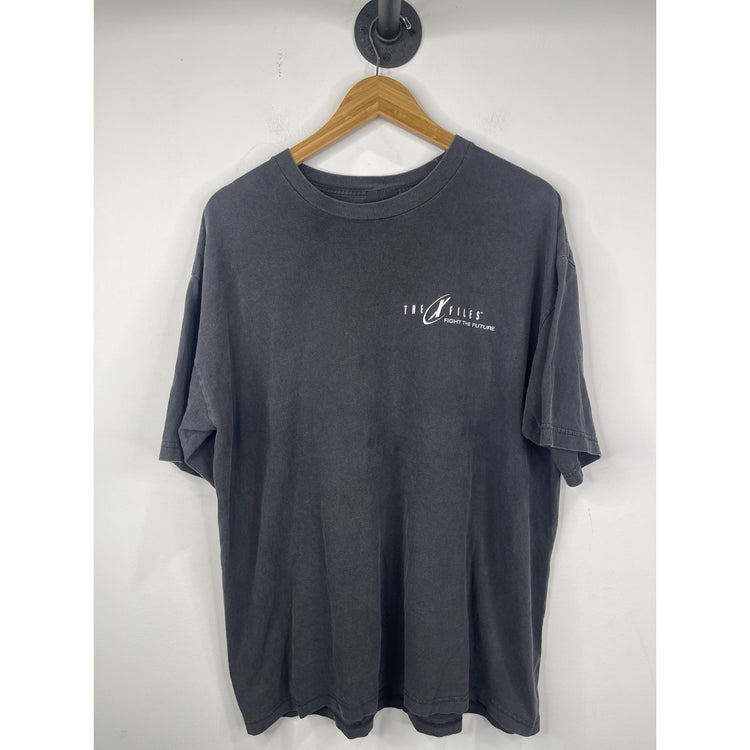 Vintage The X Files Fight The Future 1998 Faded T Shirt Movie Promo TV Faded XL
