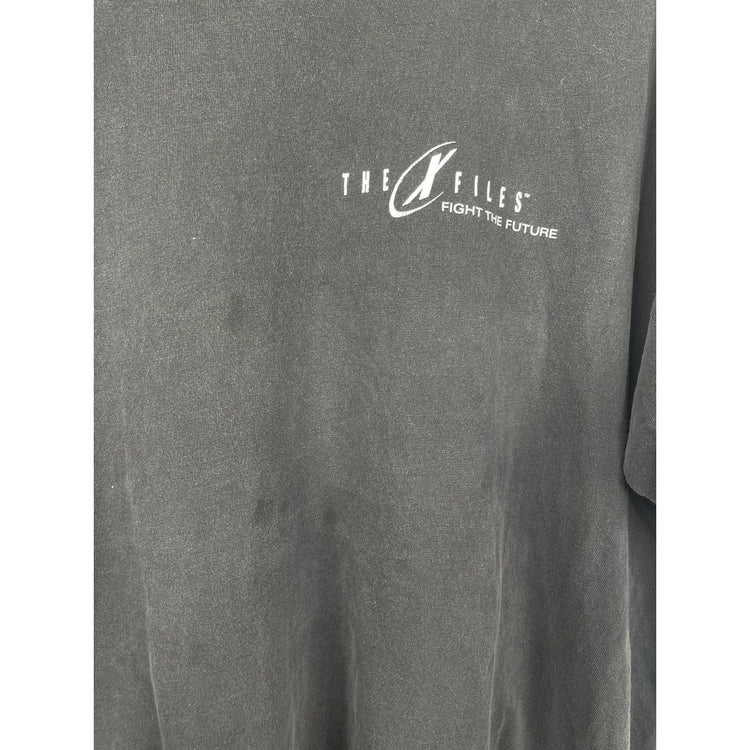 Vintage The X Files Fight The Future 1998 Faded T Shirt Movie Promo TV Faded XL