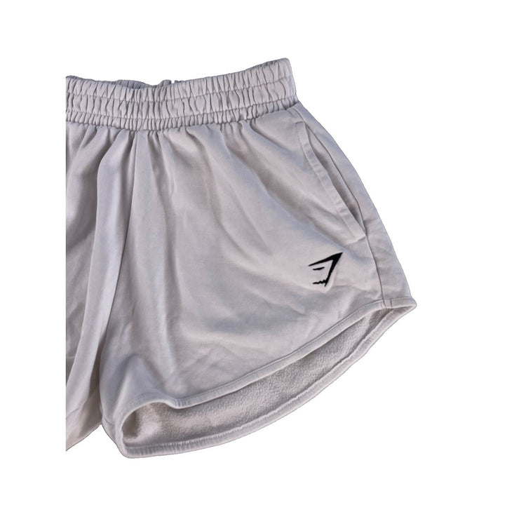 Womens Gymshark White Lounge Shorts Size Small