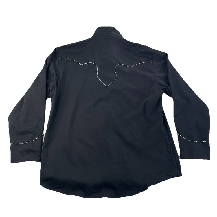 Mens Scully P-726 Legend Black Western Pearl SnapDown Shirt Size Xl