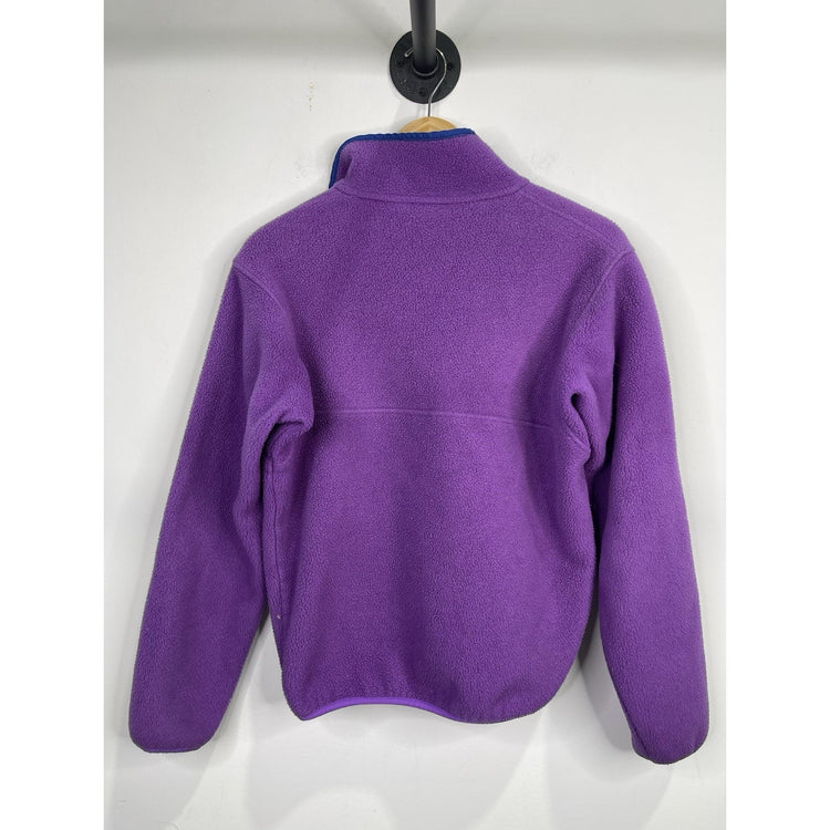 Vintage Patagonia Fleece Sweatshirt Adult Large Small Snap Neck Jacket