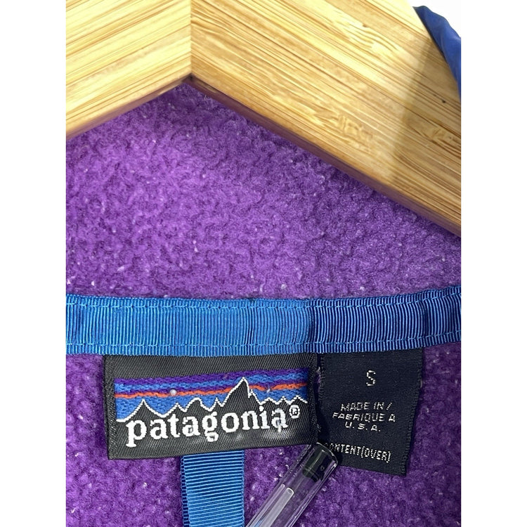 Vintage Patagonia Fleece Sweatshirt Adult Large Small Snap Neck Jacket