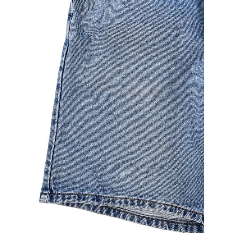 Mens Levi Strauss Signature Light Wash Relaxed Fit Denim Jean Shorts Size 34