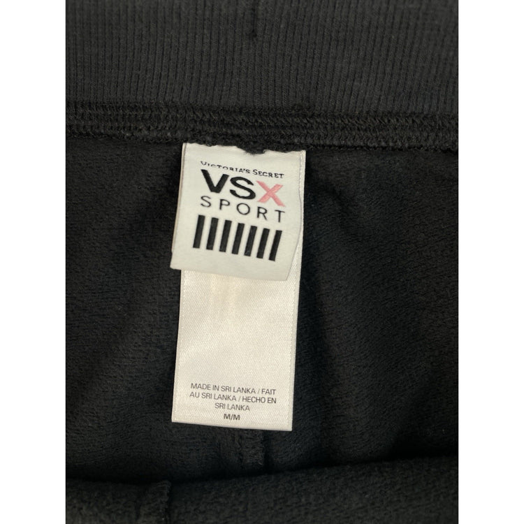 Womens Victoria's Secret VSX Sport Black Joggers Size M
