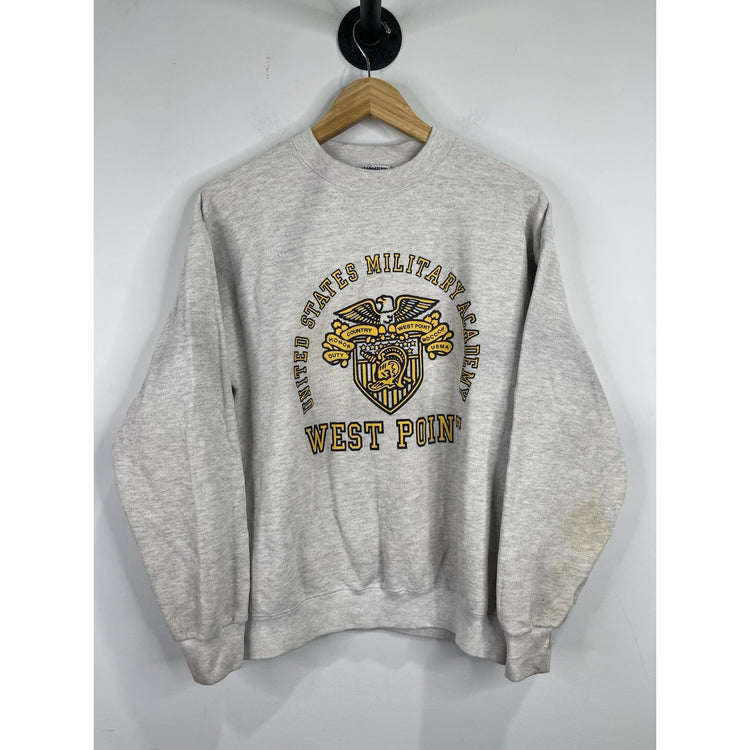 Vintage Gray United States Military Academy USMA West Point Sweatshirt Sz M