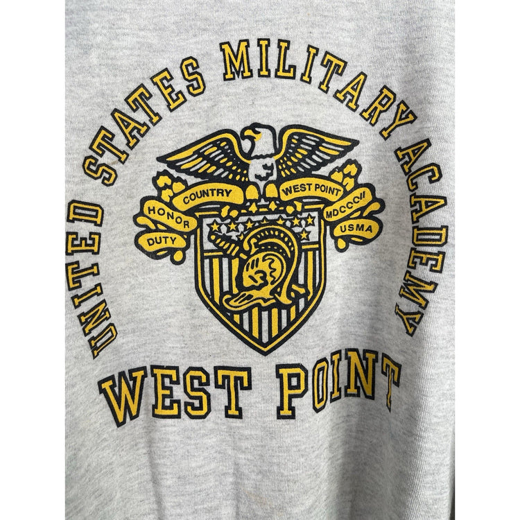 Vintage Gray United States Military Academy USMA West Point Sweatshirt Sz M