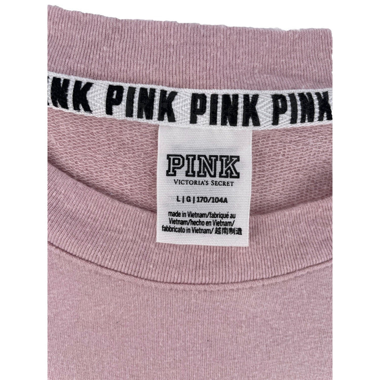 Women’s PINK Victoria Secret Light Pink Sweater Size L