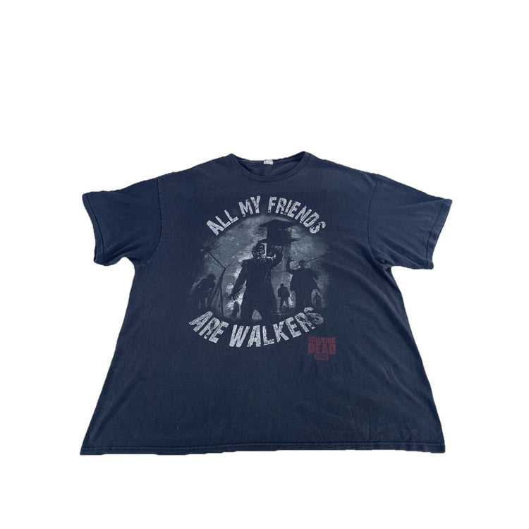 Mens Delta The Walking Dead “All Mt Friends Are Walkers” Graphic Tee Size 2xl