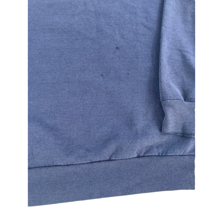 Mens Vintage Fruit Of The Loom Blue Crewneck Sweatshirt Size Xl