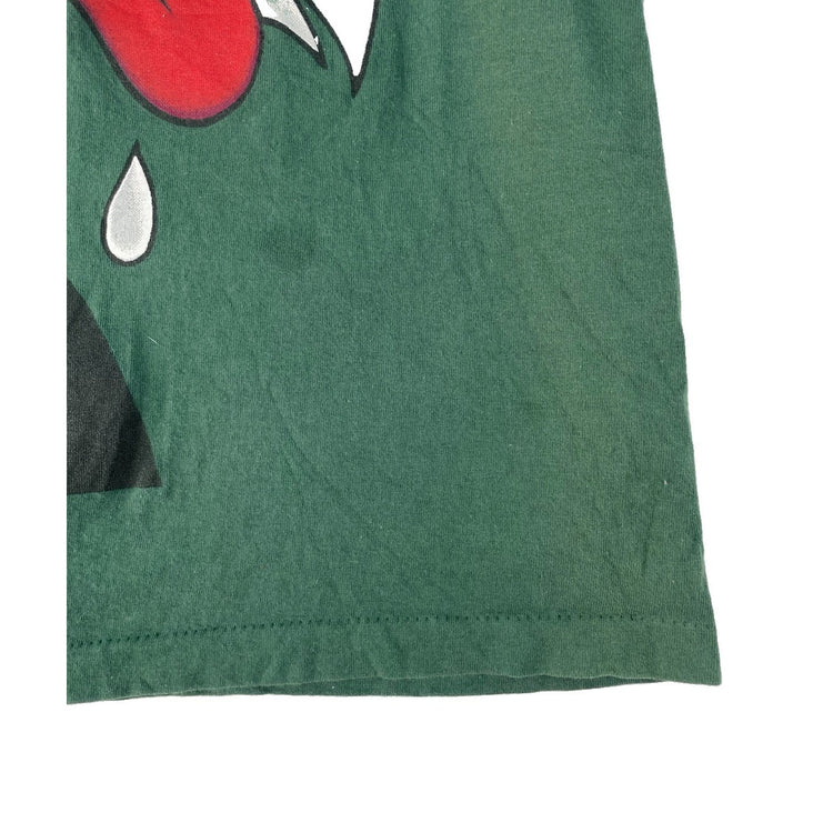 Mens Vintage Anvil Looney Tunes Sylvester the Cat Green T Shirt SIZE XL