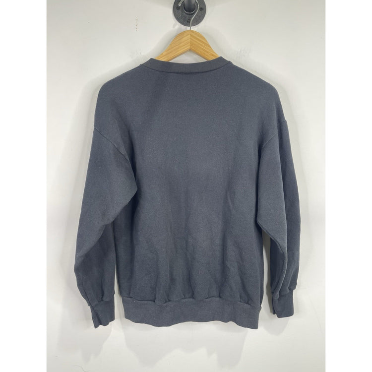 Men’s Houston Oilers NFL Football Helmet 90s Black Logo 7 Inc Sweatshirt Sz L