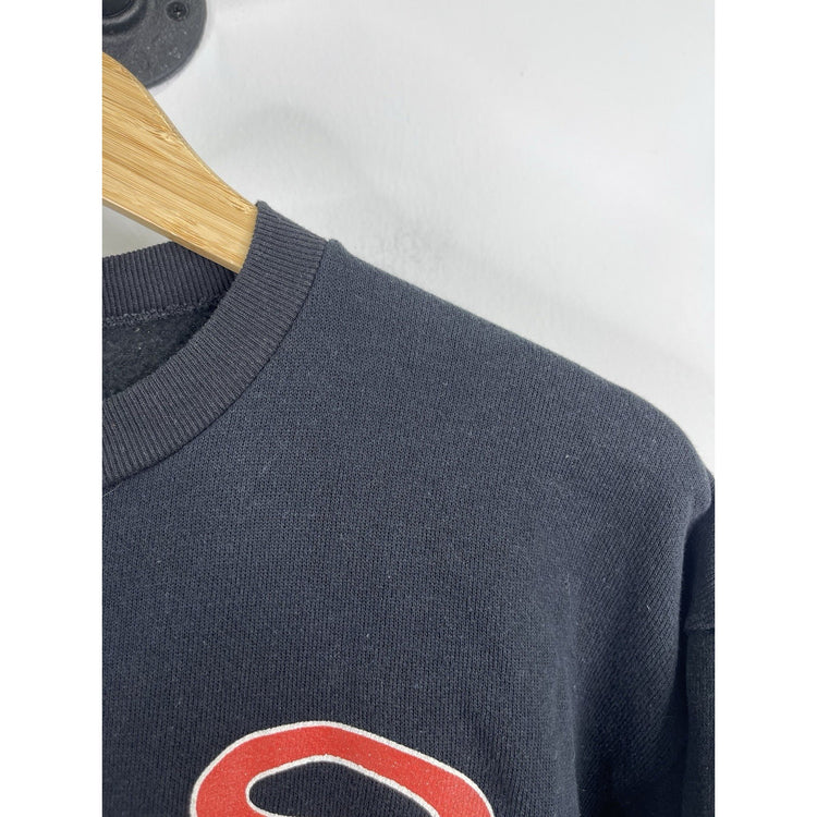 Men’s Houston Oilers NFL Football Helmet 90s Black Logo 7 Inc Sweatshirt Sz L