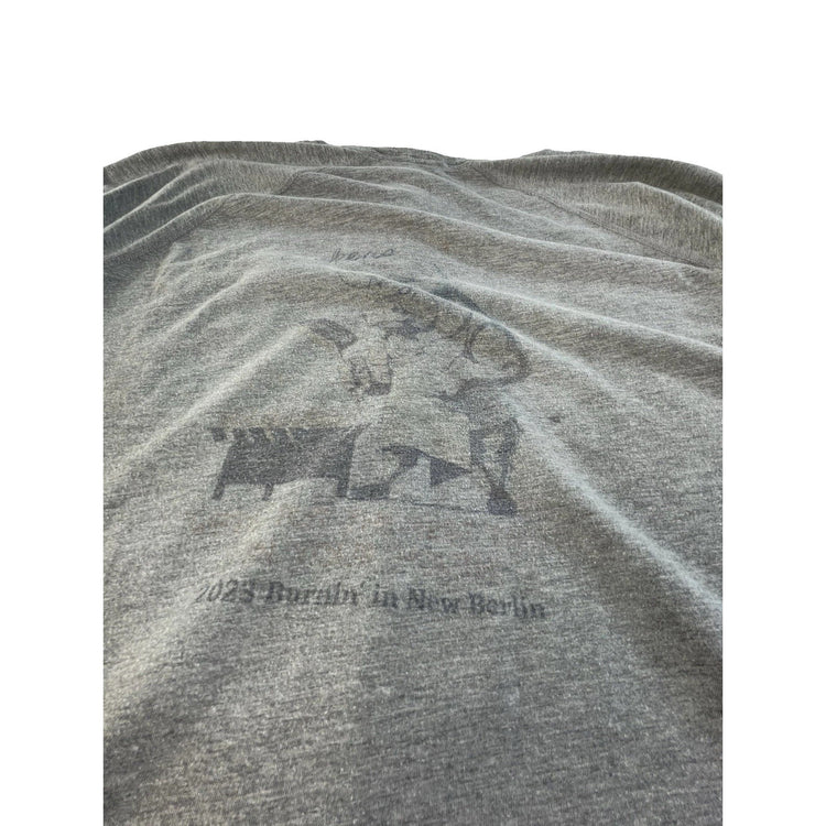 Men’s Carhartt Gray Relaxed Fit Long Sleeve Shirt Size 2XL