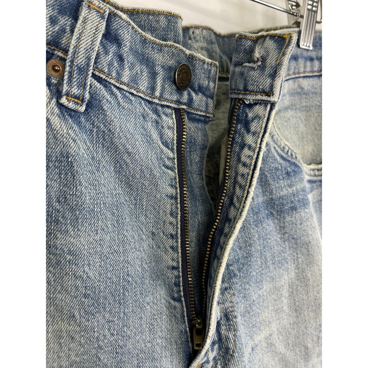 Men’s Levi Strauss & Co. Light Wash Distressed Denim Jeans 34x27