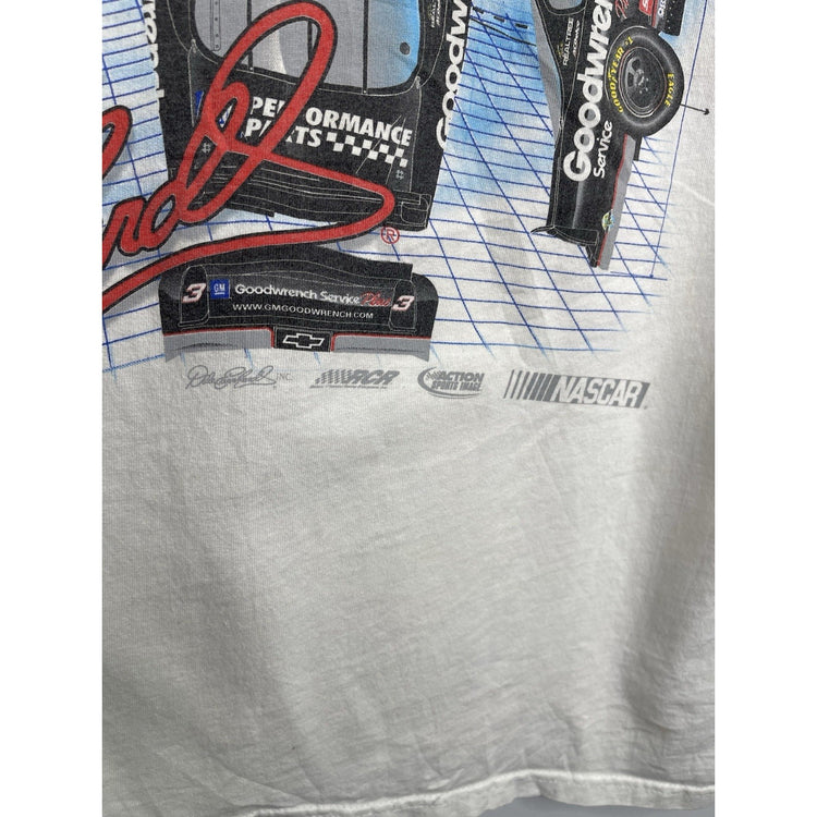 Vintage Dale Earnhardt Nascar Double Sided T-shirt Size L