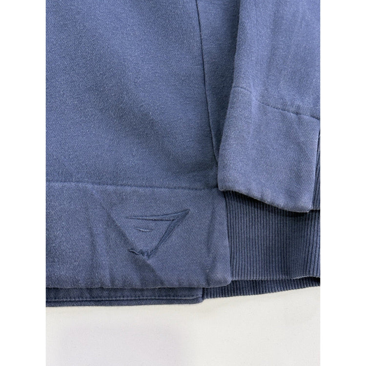 Womens Gymshark Oversized Navy Blue Hoodie Size L