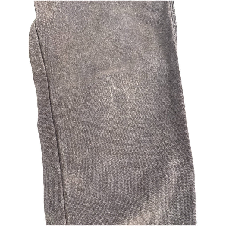 Men’s Dickies Gray Loose Fit Duck Canvas Carpenter Jeans Size 36X30