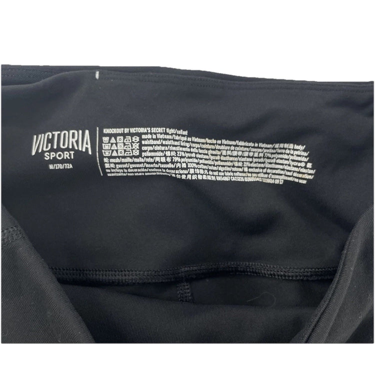 Womens Victoria Secret Sport Black Leggings Size M