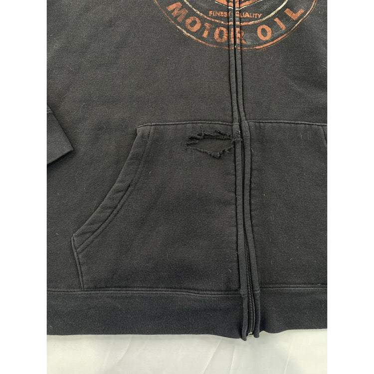 Mens Vintage Harley Davidson Zip Up Jacket Size 3XL