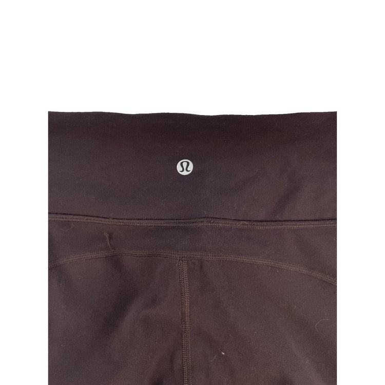 Womens Lululemon Brown Flared Leggings Size 14
