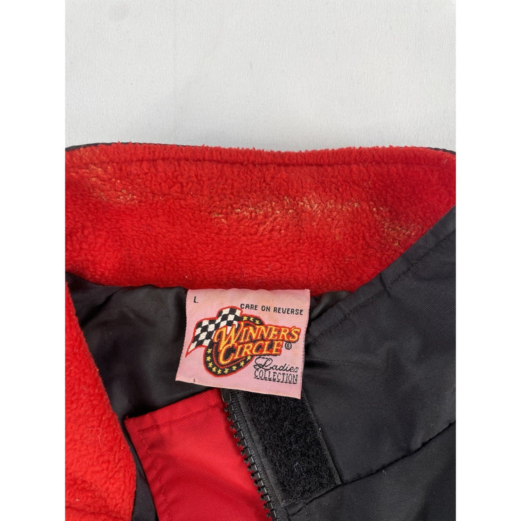 Women’s Vintage Dale Earnhardt Jr 8 Budweiser NASCAR Jacket Size L