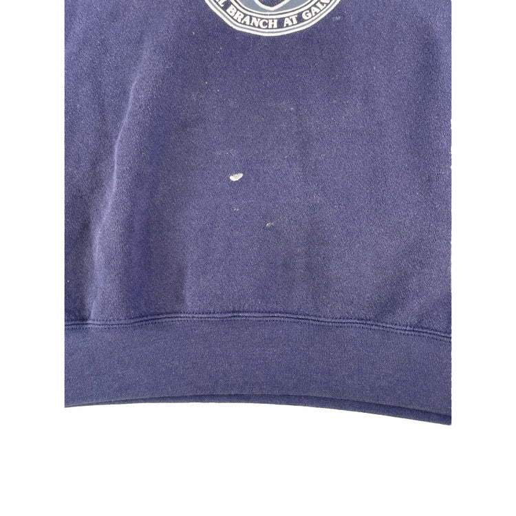 Men’s Vintage Lee Heavyweight Many Blue UTMB Galveston Sweater Size Large