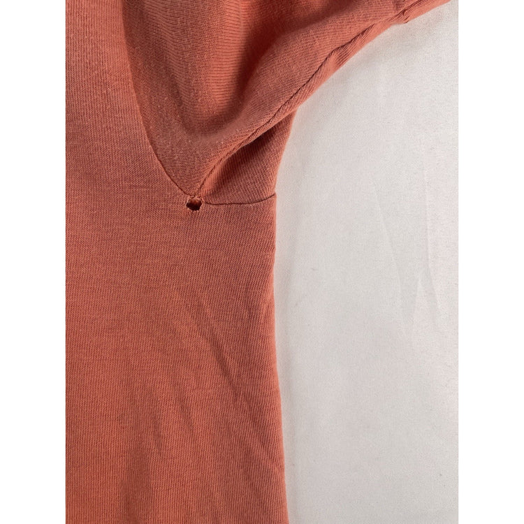 Mens Harley Davidson Motorcycle “H-D Of Edison” Peach Orange Basic Tee Size M
