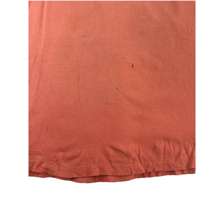 Mens Harley Davidson Motorcycle “H-D Of Edison” Peach Orange Basic Tee Size M